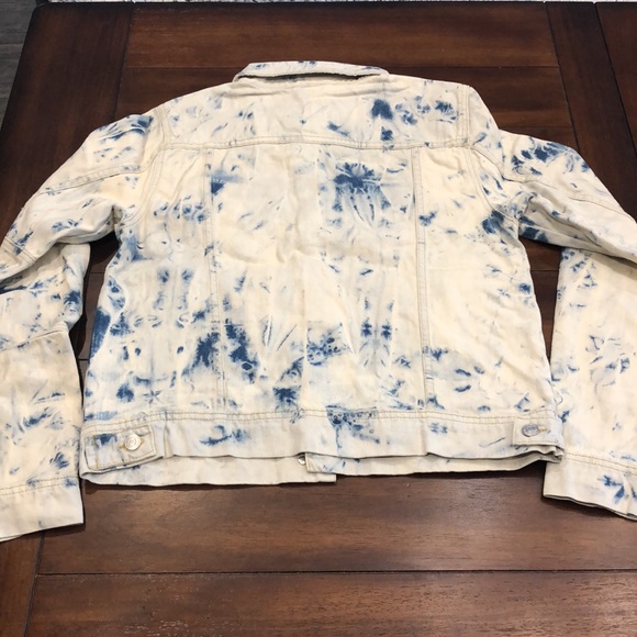 Free People Rumors Tie Dye Denim Jacket - Picture 12 of 15